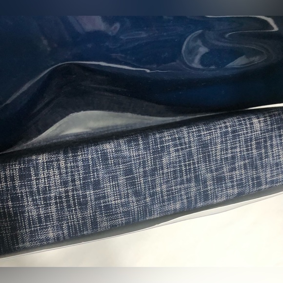 Ralph Lauren Queen Flat sheet Montray Navy. - Picture 3 of 5